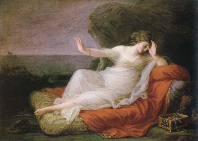 Angelica Kauffmann ariadne abandoned by theseus on naxos oil painting image